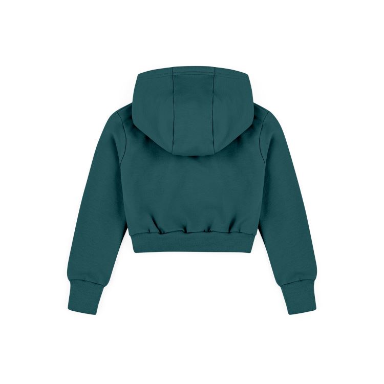IOIO, Dětská cropp mikina přes hlavu Verde (1)