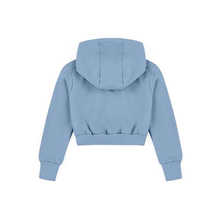 IOIO, Dětská cropp mikina přes hlavu Baby blue (1)