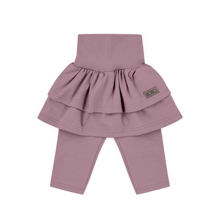 IOIO, Dětské ¾ legíny se sukní Dusty pink