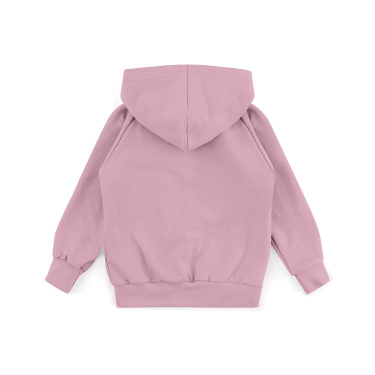 IOIO, Dětská mikina na zip Baby pink (1)
