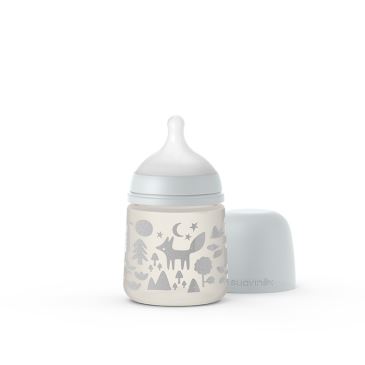 SUAVINEX | KOJENECKÁ LÁHEV 150 ml M FOX - STŘÍBRNÁ